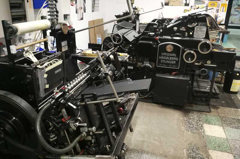 heidelberg cylinder masina za tipo stampu